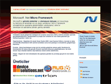 Tablet Screenshot of microframework.celiker.com