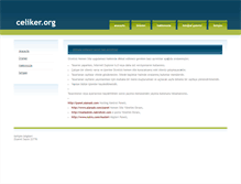 Tablet Screenshot of celiker.org